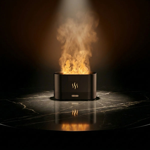 The Inferno flame effect diffuser detail
