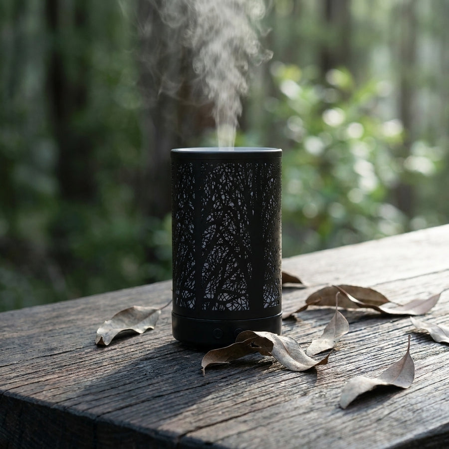 The Iron forest design diffuser detail