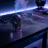 The Wolf diffuser gaming desk side view